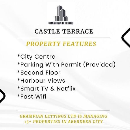 阿伯丁Castle Terrace - Grampian Lettings Ltd公寓 外观 照片